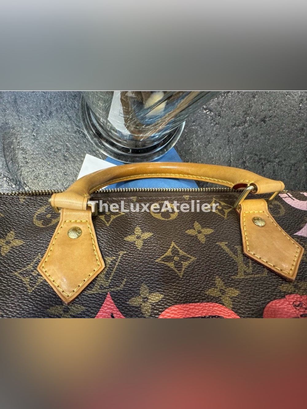 ✨ Louis Vuitton Monogram Bay Speedy 30 Rose Ballerine Poppy – Limited Edition ✨ - Picture 16 of 16